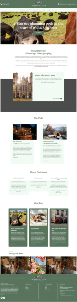 cathedralviewglamping.co .uk -